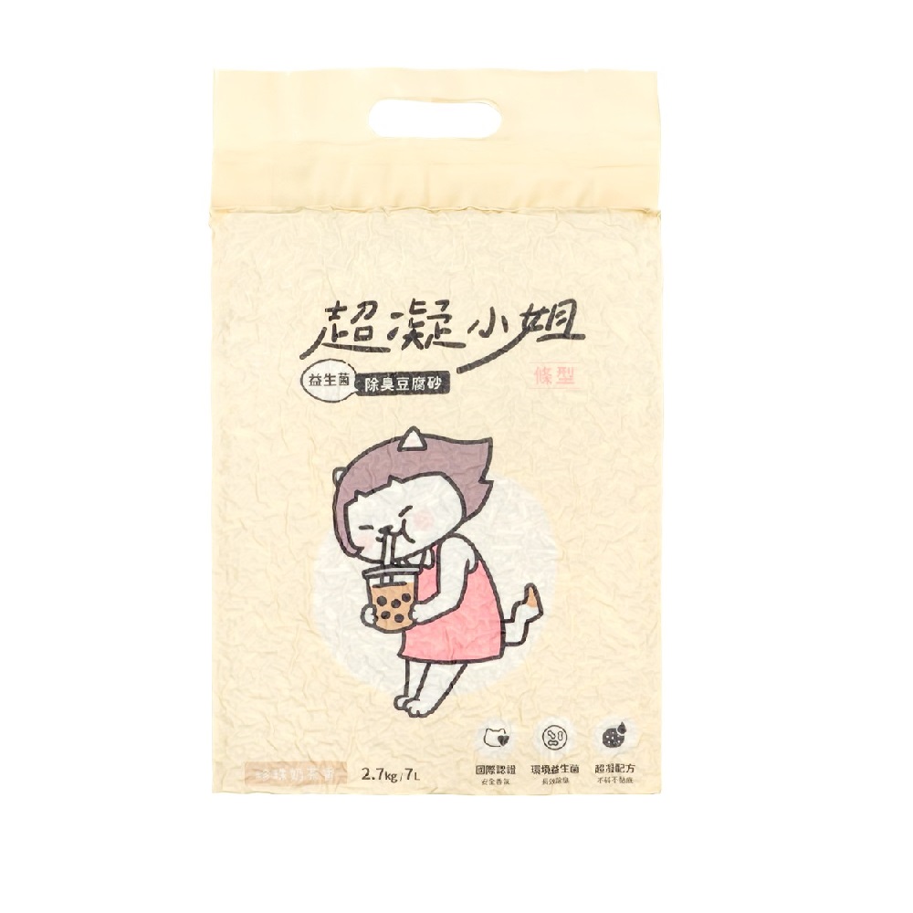 超凝小姐-益生菌除臭豆腐砂, , large