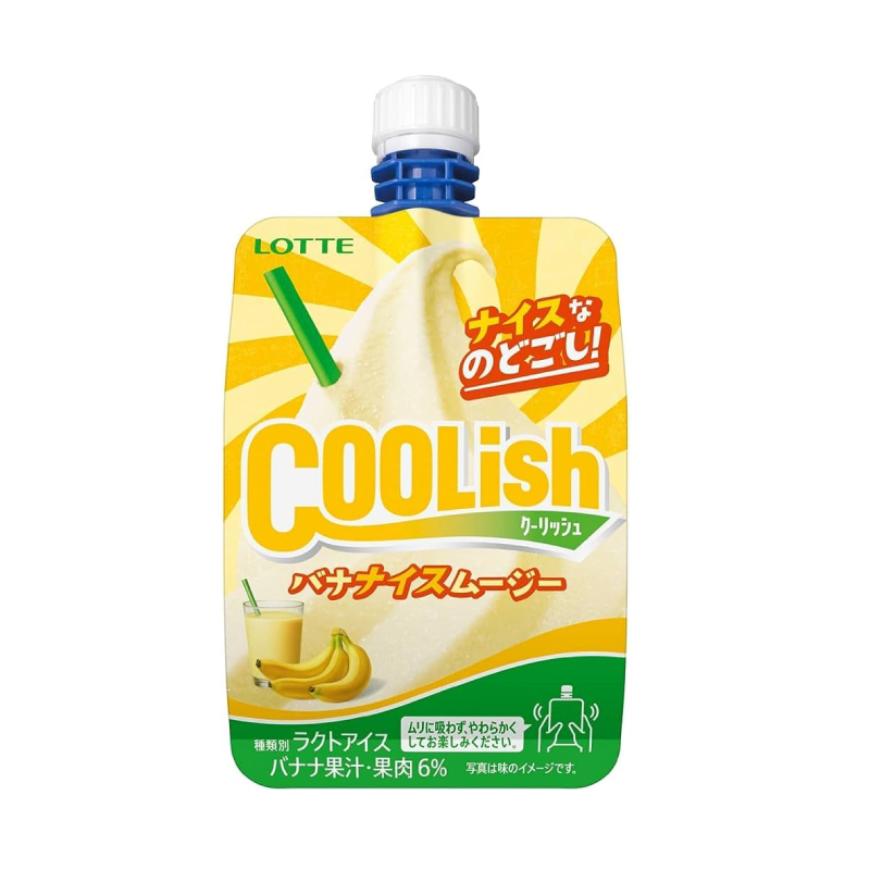 Coolish酷立吸冰沙 香蕉口味 140ml