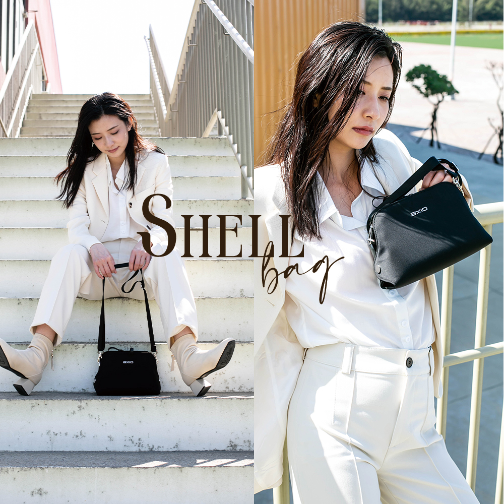 【AXIO】Shell Shoulder bag 經典手作頂級貝殼小肩包, , large