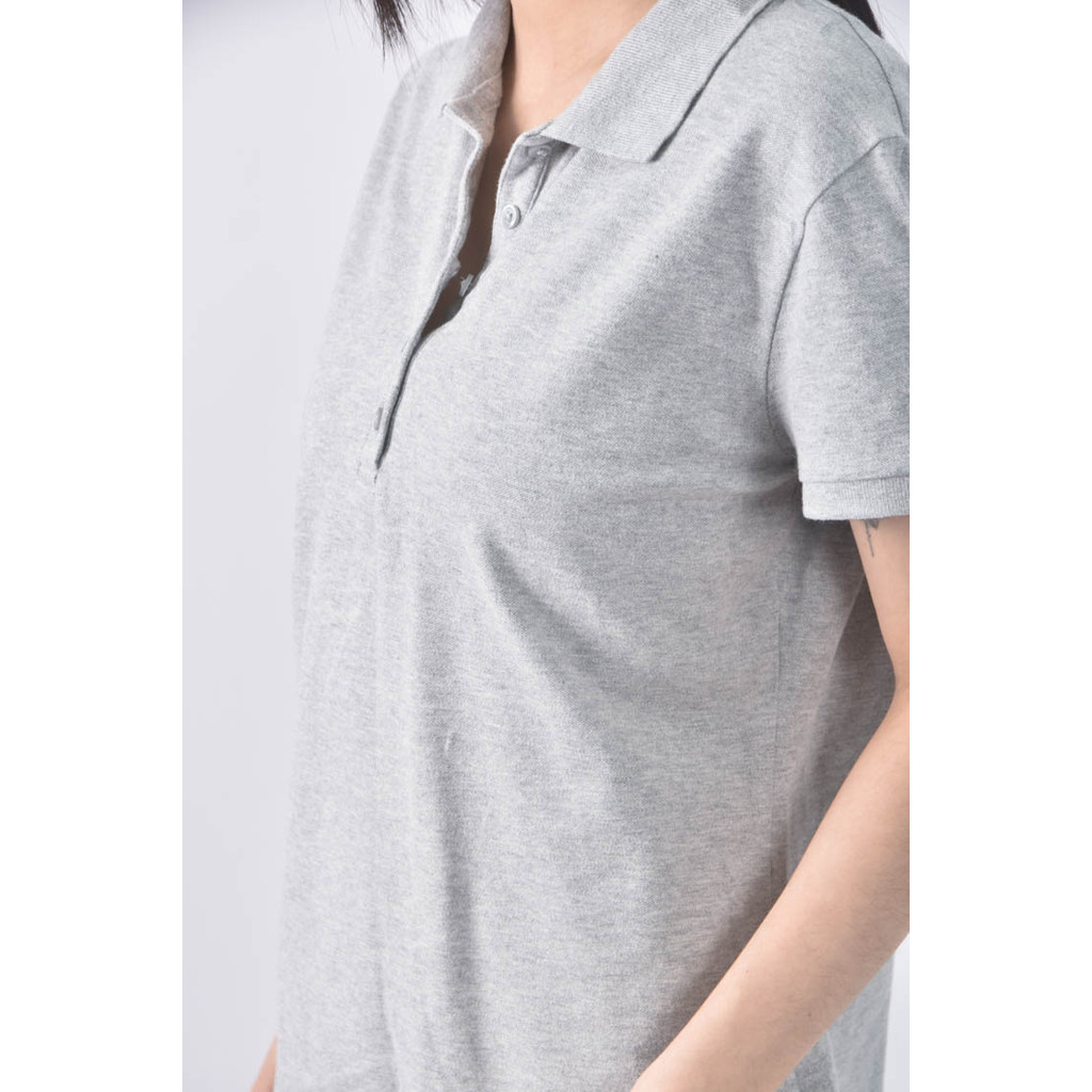 (S) net排扣灰色短袖上衣二手衣, , large