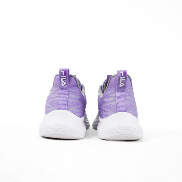 Kixpress-Fila Cft Sponge 女 慢跑鞋 運動鞋 休閒 輕量 透氣 緩震 彈力 紫白 [5-J924W-911], , large