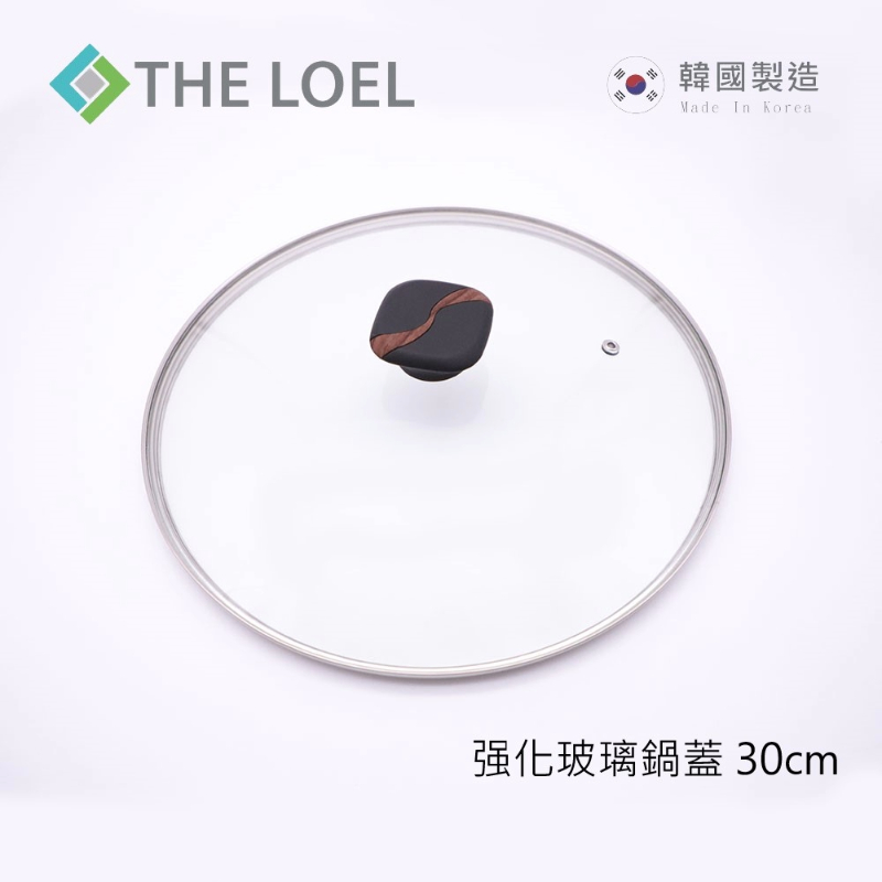 〔得來亞〕THE LOEL 韓國强化玻璃鍋蓋(28cm/30cm), , large