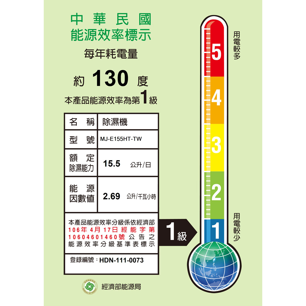 MITSUBISHI 三菱 現貨 15.5公升空氣清淨除濕機MJ-E155HT-TW, , large