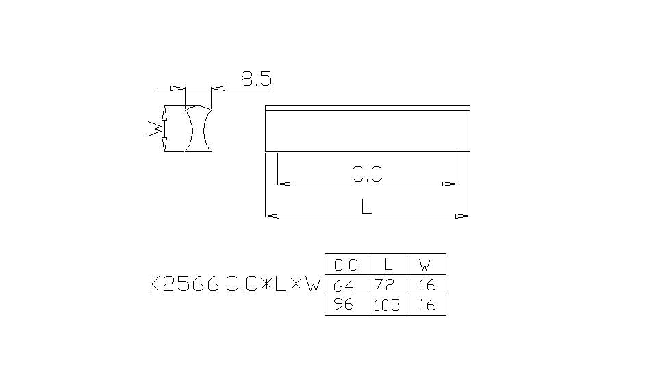 Aluminum Handle, , large