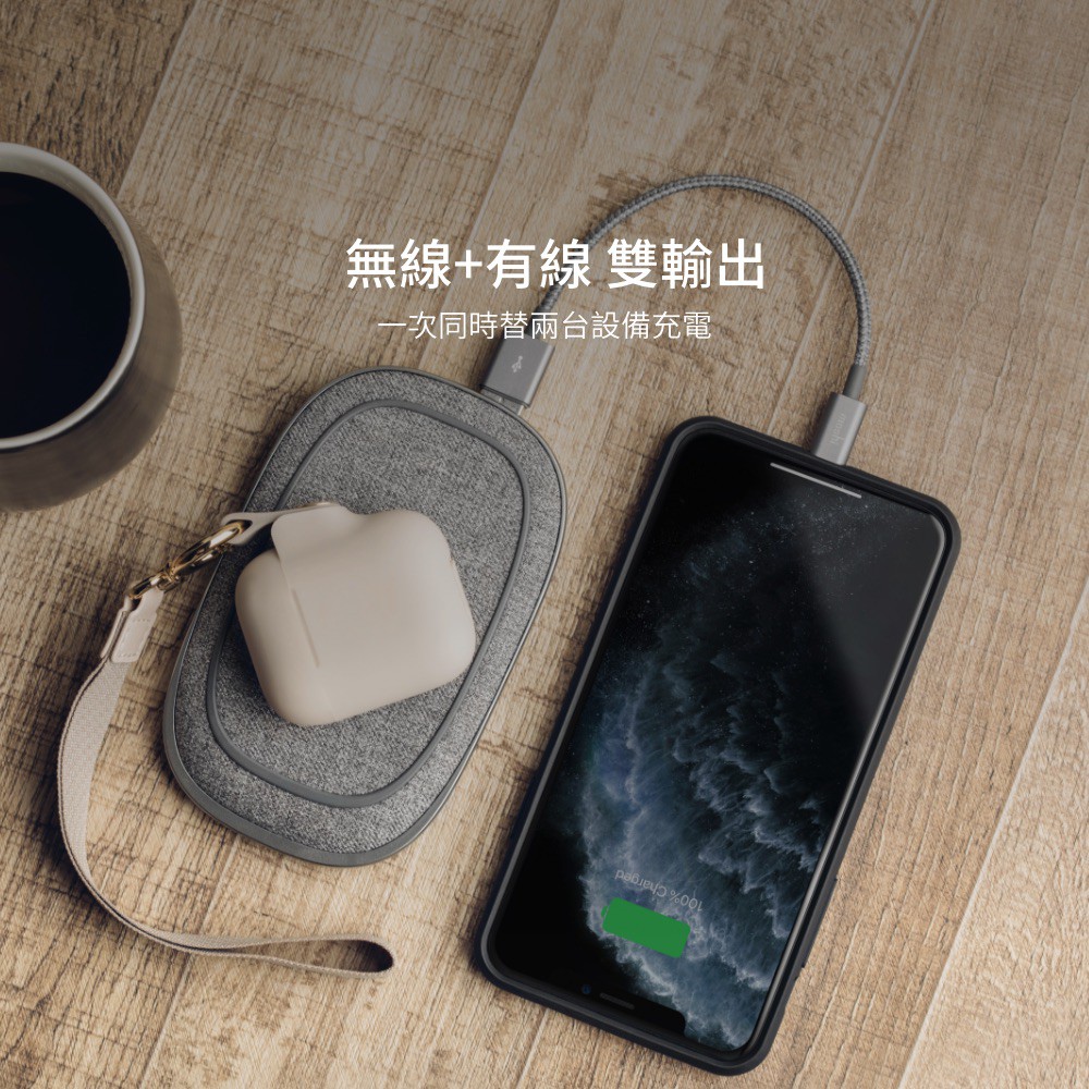 Moshi Porto Q 5K (EPP)無線充電行動電源 可充 AirPods / AirPods Pro, , large