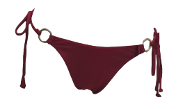 QXHEE.T. 台灣製．性感綁帶低腰泳褲QX-A06b 炫耀紅S, , large