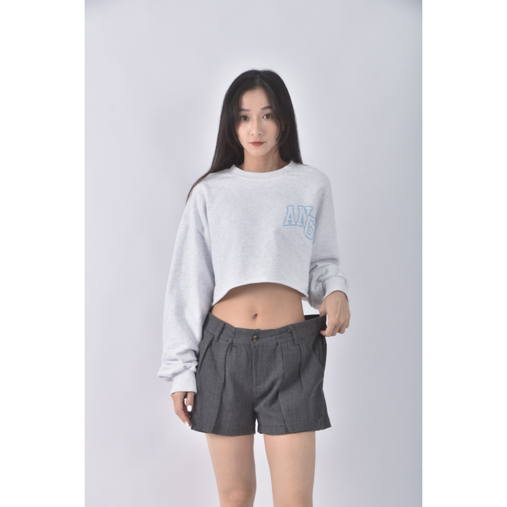 (L) soun hong灰色短褲二手衣, , large