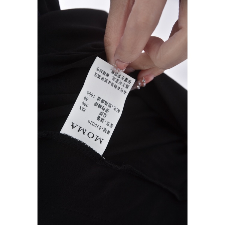 (S) moma質感無袖黑色洋裝二手衣, , large