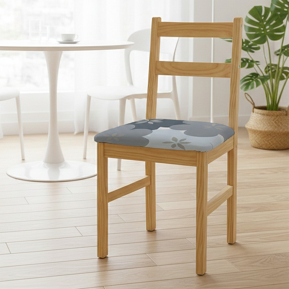 【Monster】 Pocket Coil Cooling Seat Cushion (38x38cm) &ndash; Blue Ocean Floral, , large