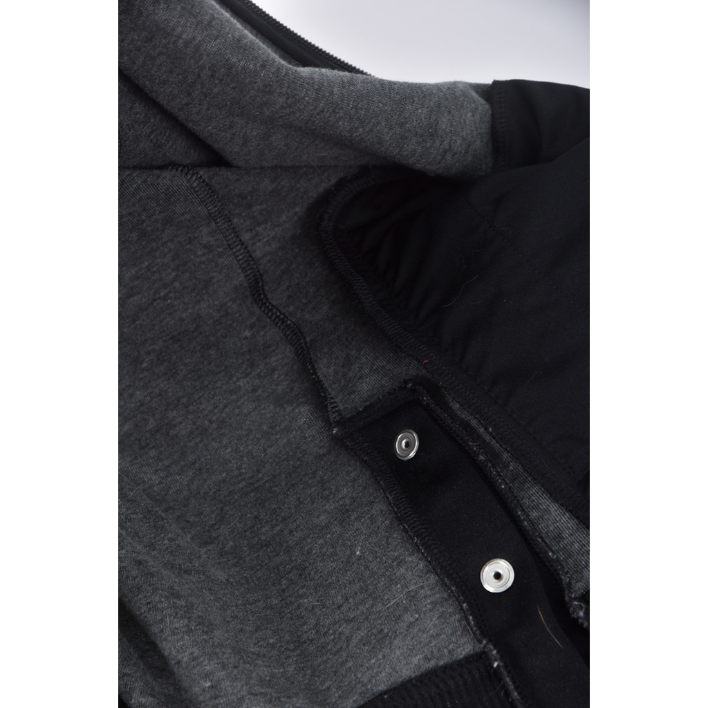 (S) adidas質感運動黑色外套二手衣, , large