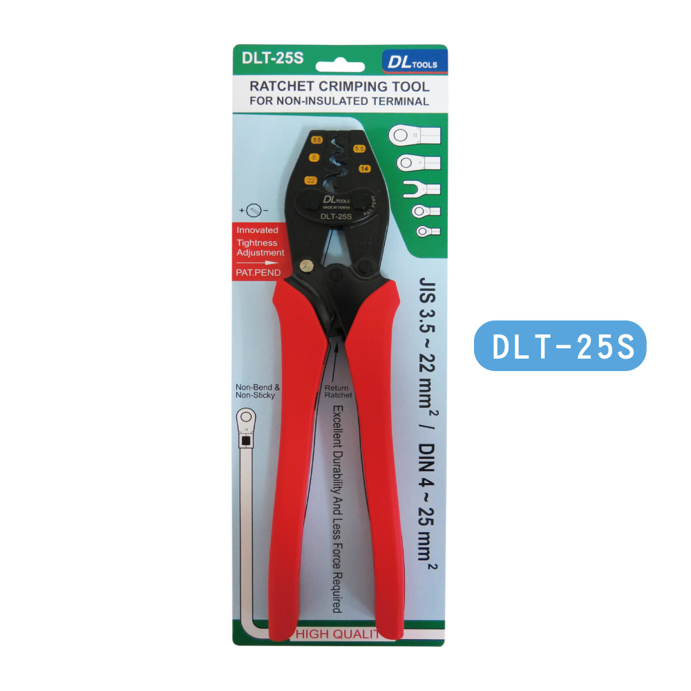 New ratchet-type terminal pliers - 25 square, , large