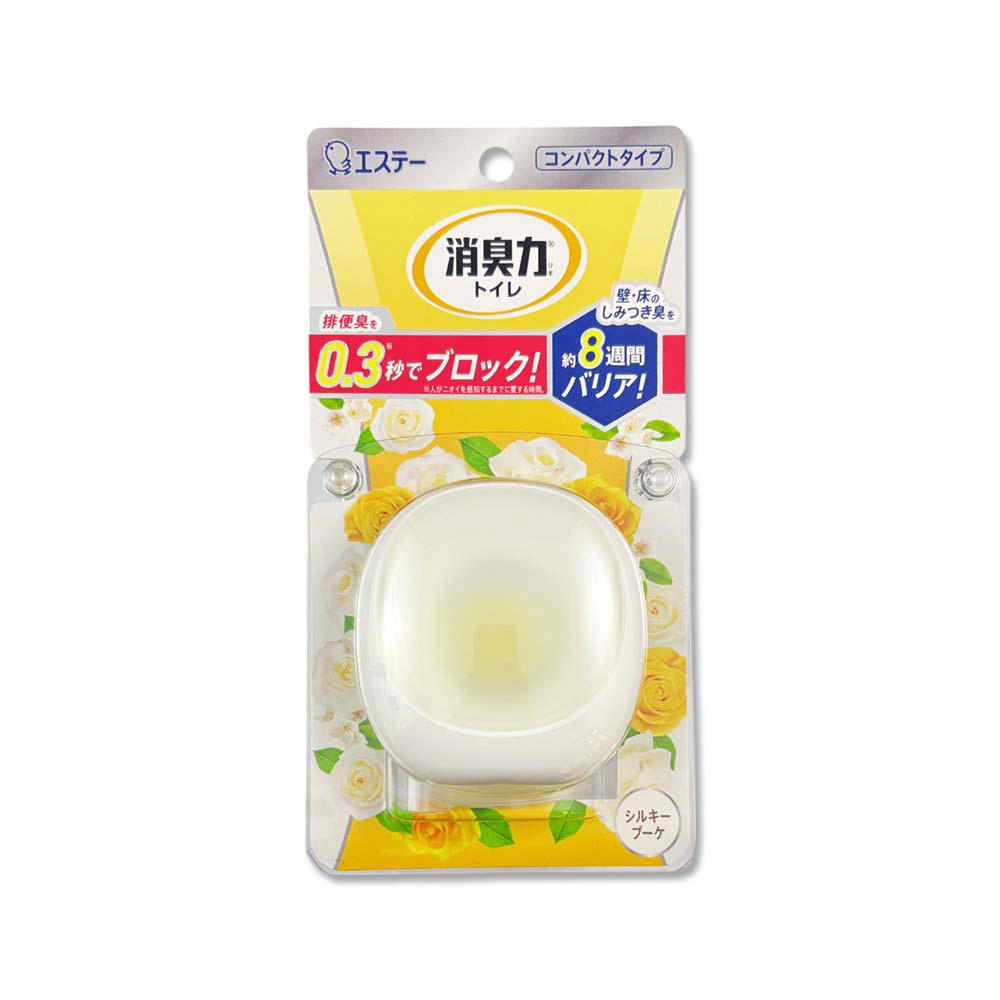 [日日好物]日本ST雞仔牌-消臭力持香約8週浴廁瞬效淨味除臭芳香劑6ml/盒-絲絨黃(放置型脫臭擴香,衛浴香氛盒,浴室空氣清新,如廁瞬效去味,洗手間除尿騷氨臭), , large