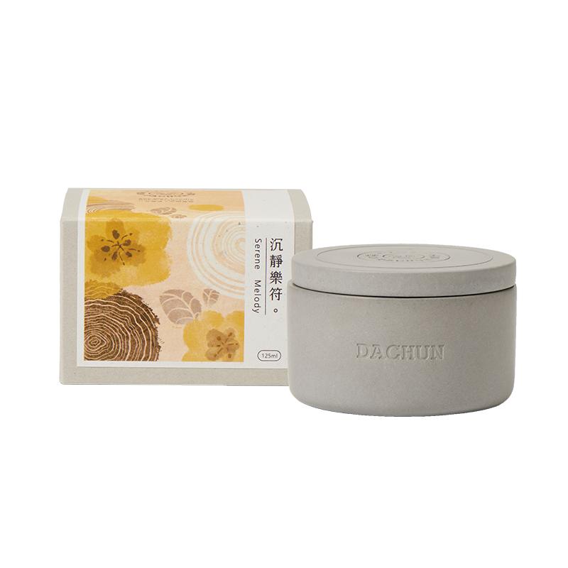 【大春煉皂】《沉靜樂符》大豆香氛蠟燭