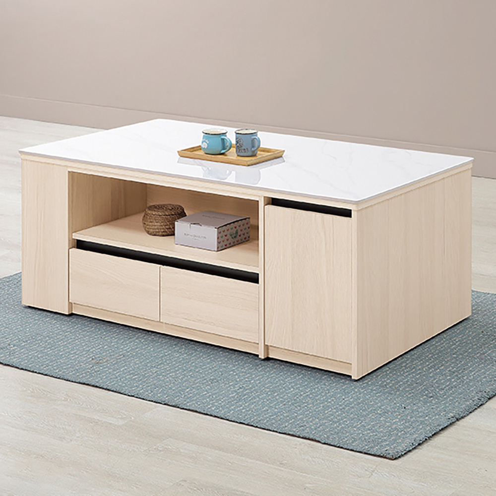 【Hampton 漢汀堡】朵尼岩板大茶几-含凳, , large