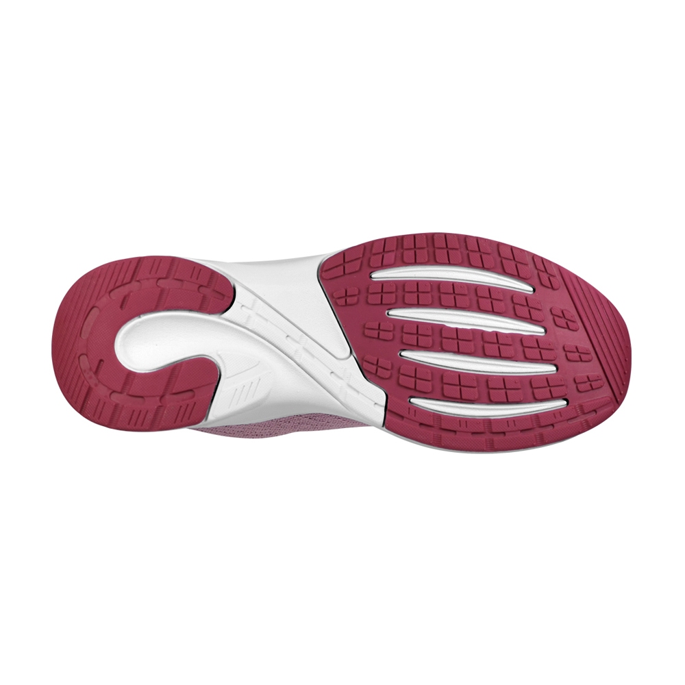 DIADORA迪亞多那 輕量專業慢跑鞋 女運動鞋 女鞋 透氣 強韌梭織 保護後跟 吸震 減壓 輕盈 耐磨 防滑 粉 灰紫, , large