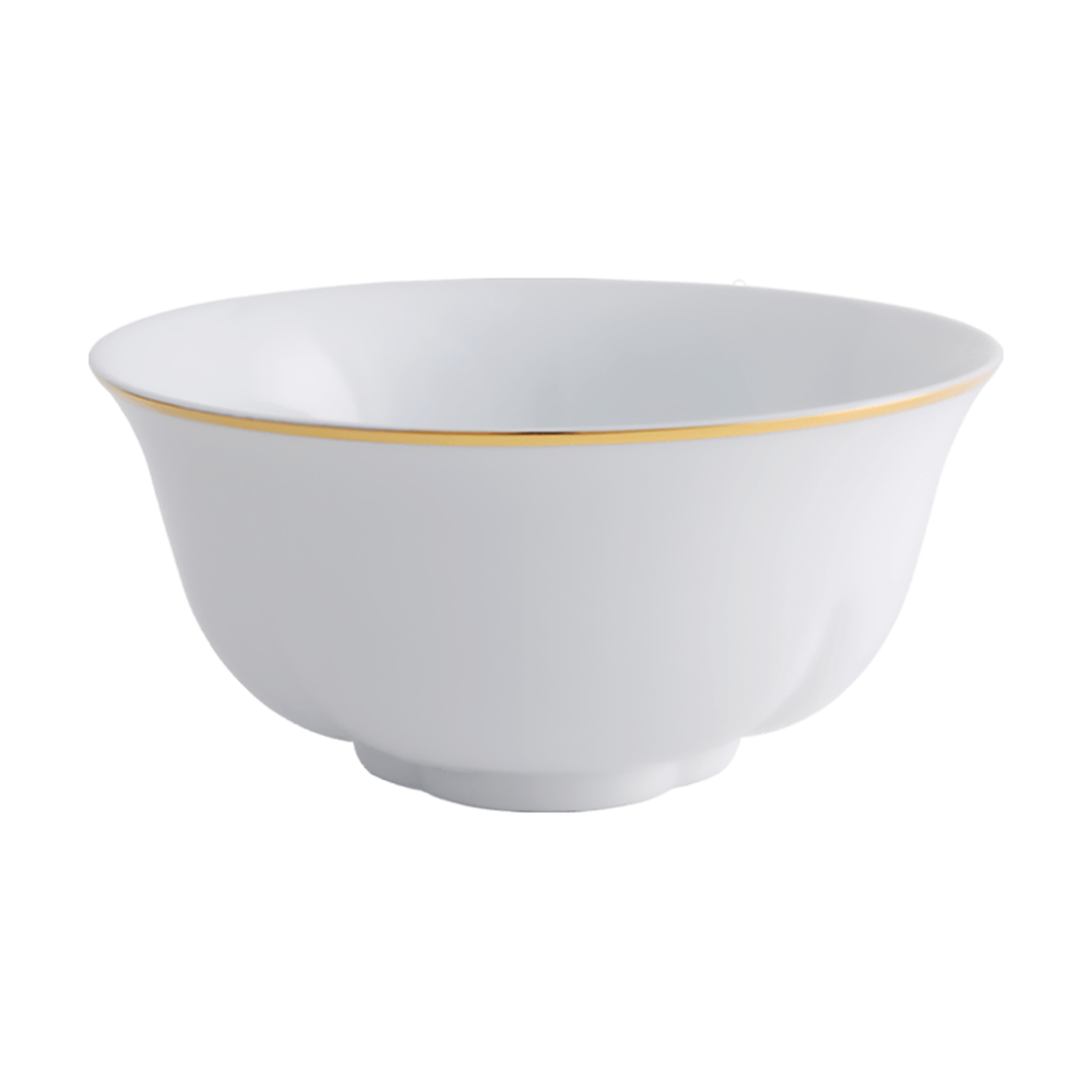 LEGLE - Ruyi Rice Bowl with Gold Rim 10.5cm