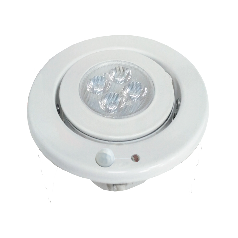 LED-201-7A 5W Infrared Swing Sensor Recessed Light (White Light - Full Voltage), , large