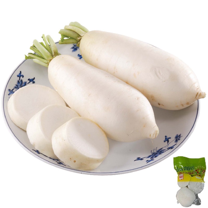 Organic-White radish, , large