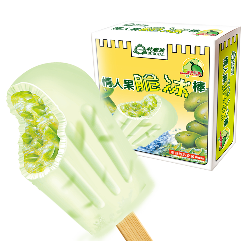 Duroyal Big Ice Bar-Green Mango Popsicl, , large