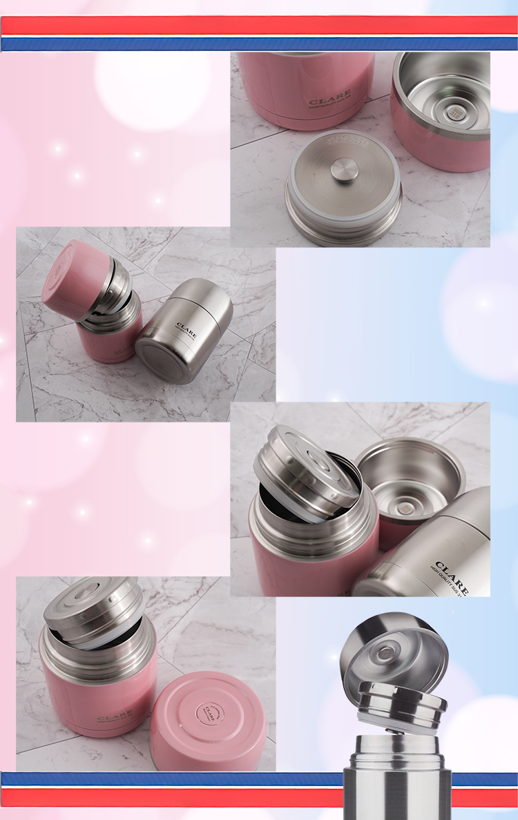 CLARE晶鑽316全鋼真空燜燒罐-1200ml-不鏽鋼色-1入, , large