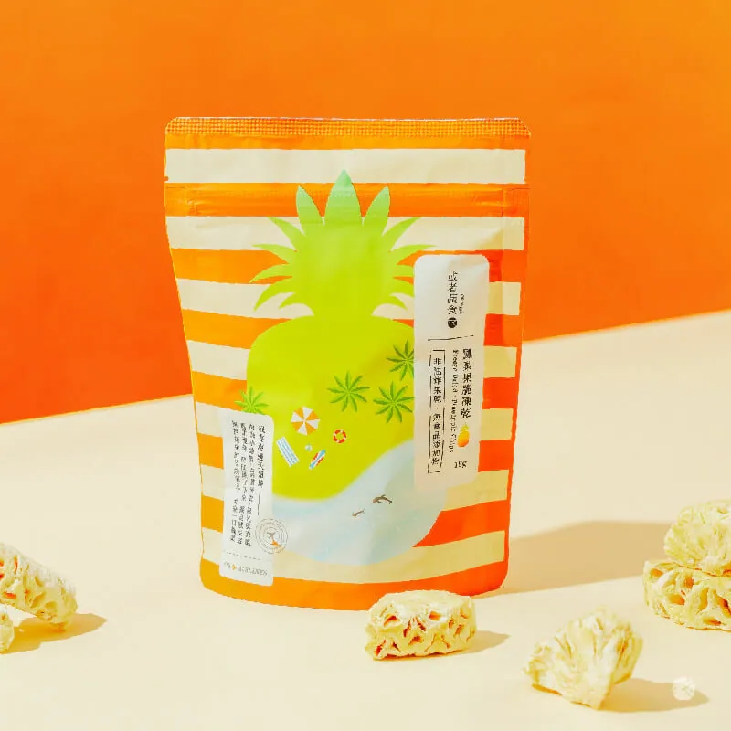 [或者蔬食]鳳梨果脆凍乾, , large