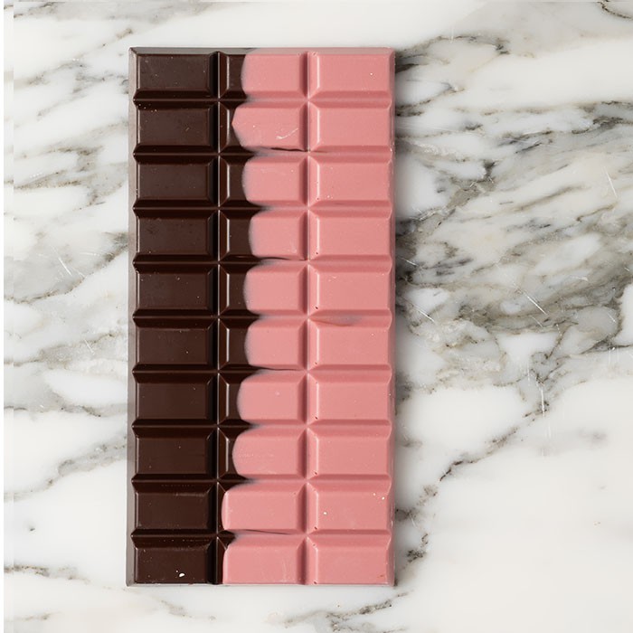 Ruby and 75% chocolate with pistachio, , large
