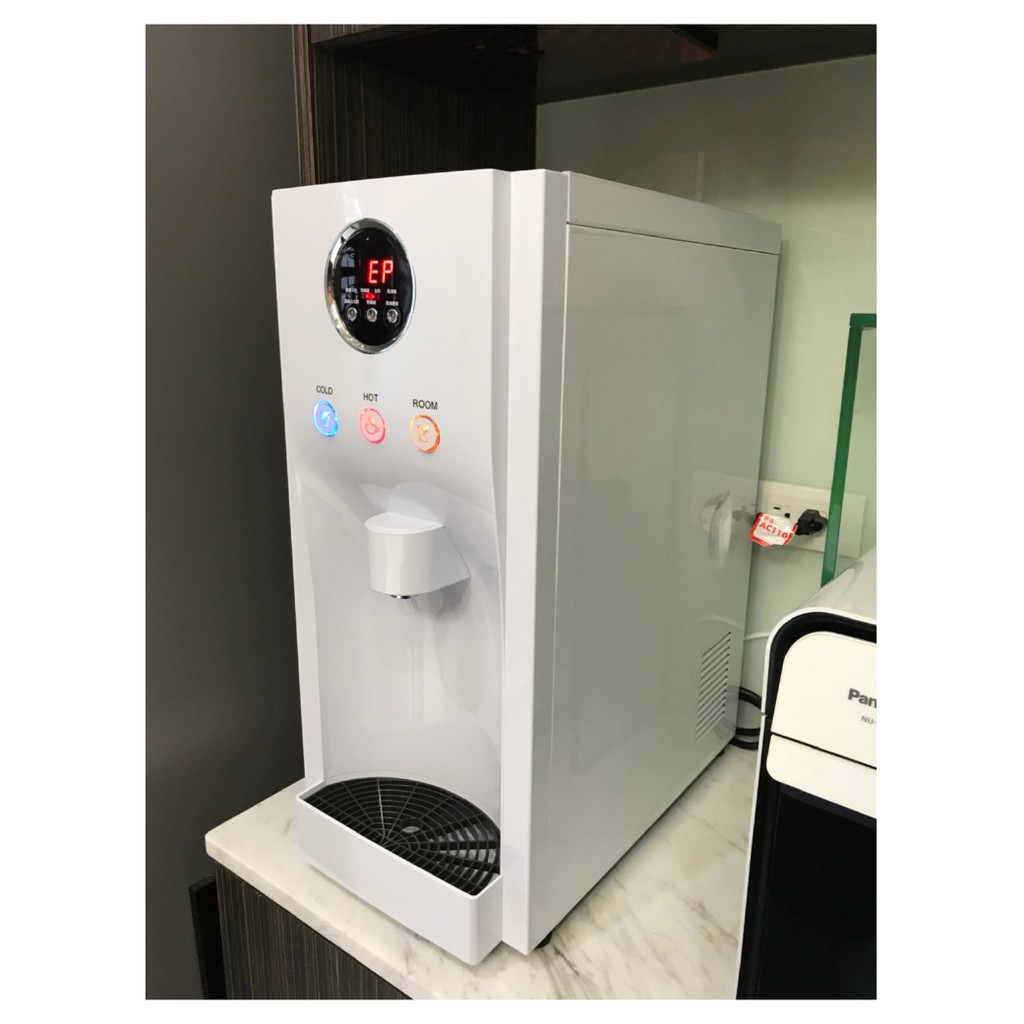 【麗水生活】豪星 HM-193型冰冷熱飲水機 -桌上型-白(110V) 單主機 分機 無搭配過濾設備, , large