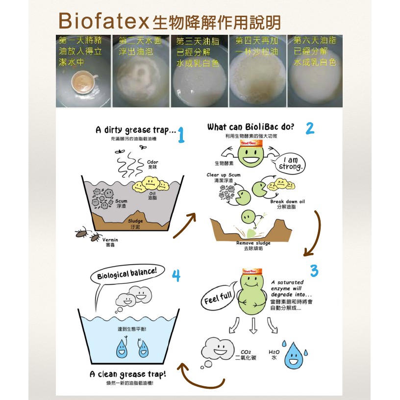 【德國Biofatex】BioliBac 神奇酵素除油粉170g 抽油煙機清潔 截油槽保養, , large