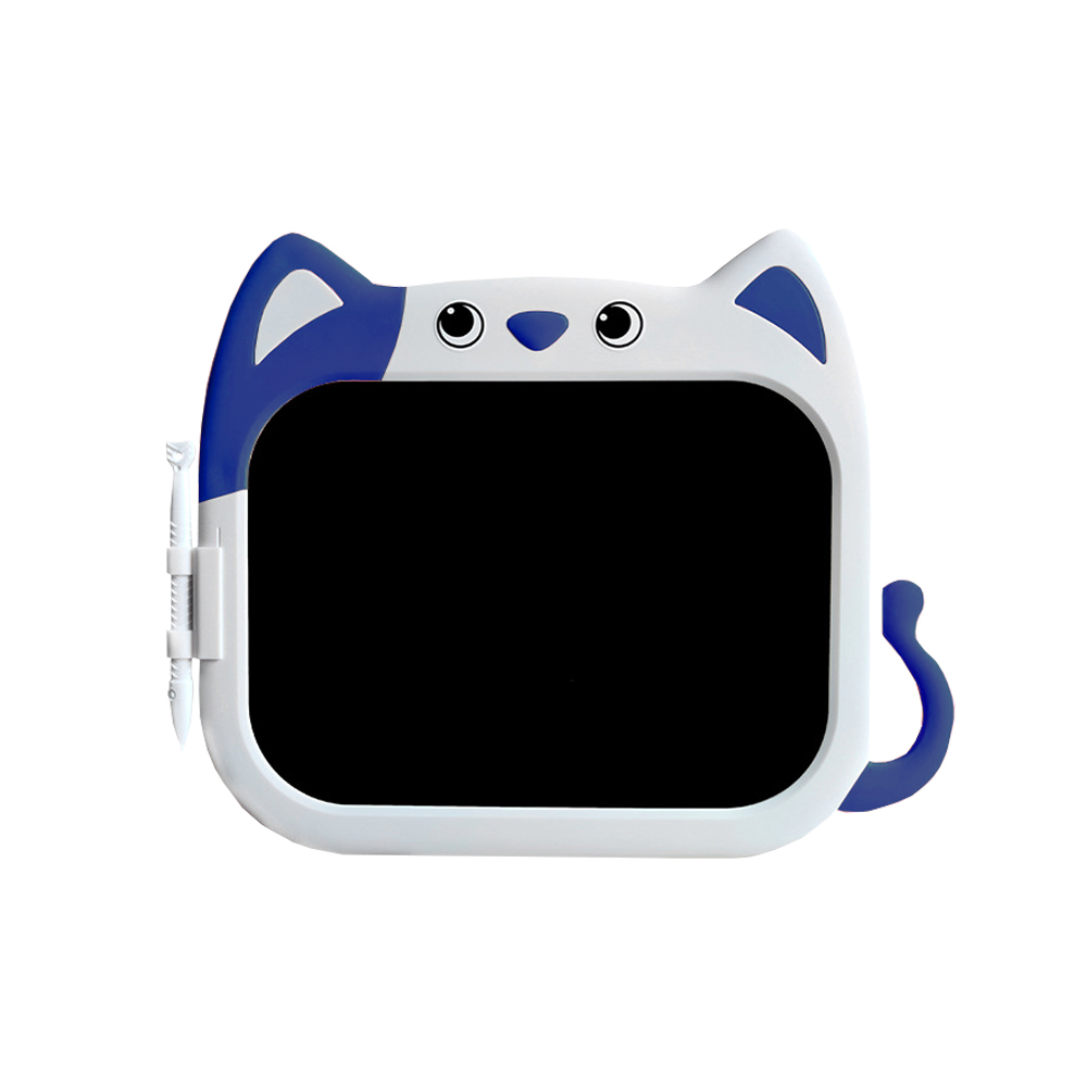 【啾愛你】10吋貓咪彩色液晶手寫板-藍色