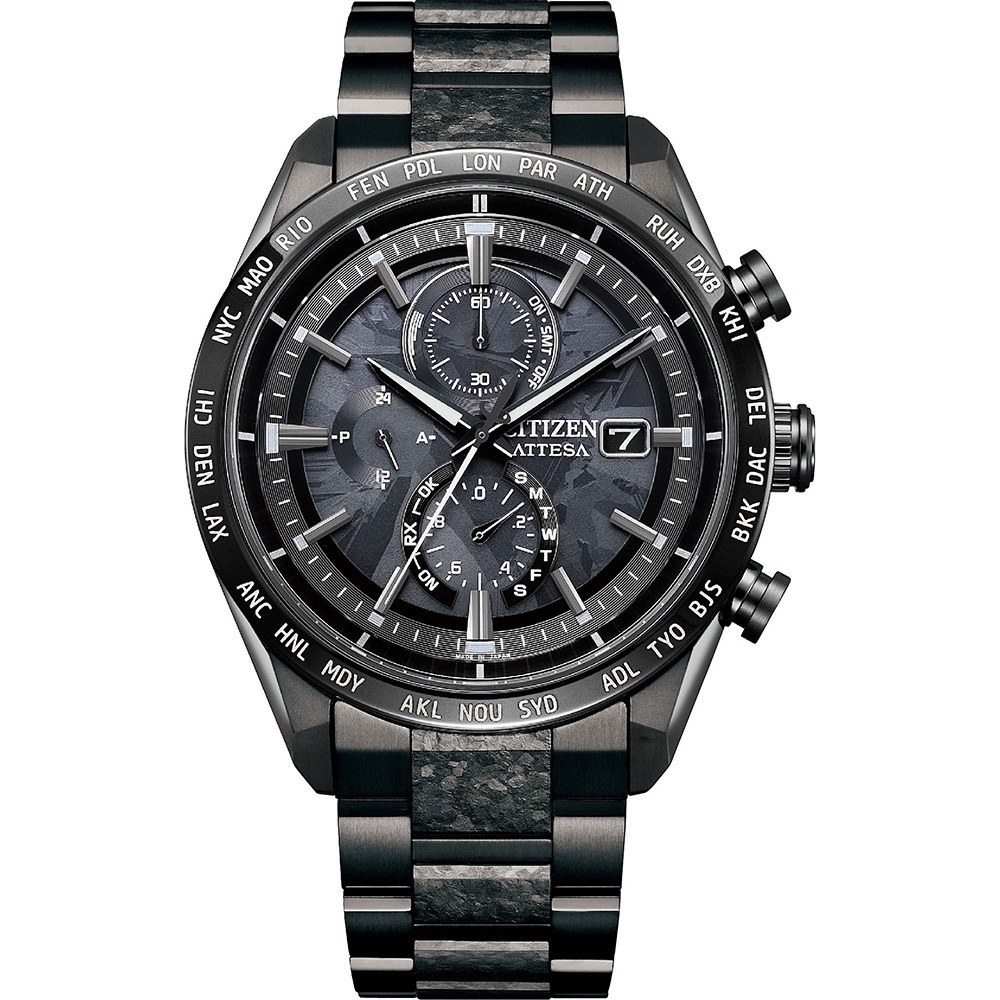 CITIZEN 星辰 HAKUTO-R限定 鈦金屬 光動能電波計時手錶 AT8287-62E, , large