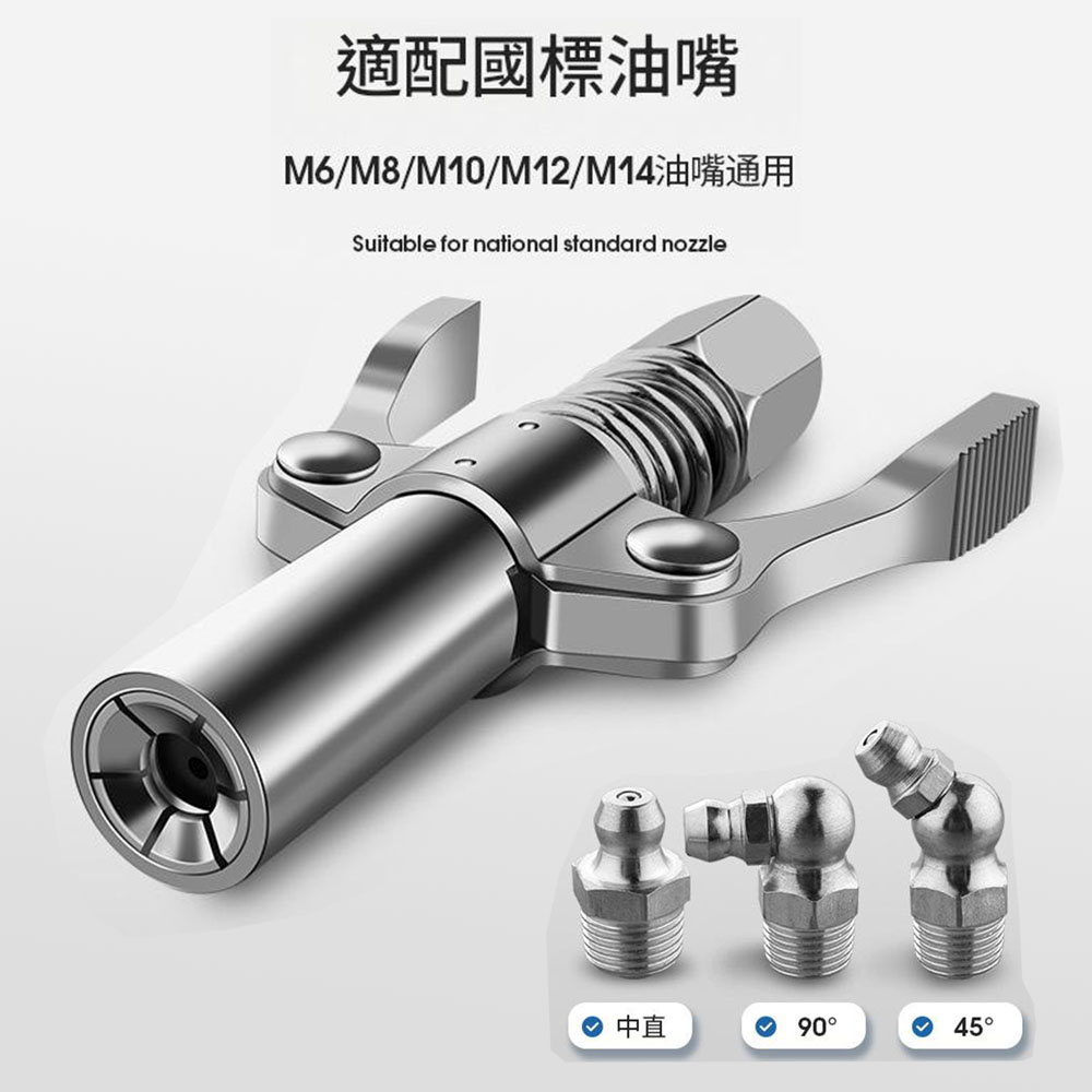 Double-handle locking pliers lubrication nozzle/lubrication nozzle M6/M8/M10, , large