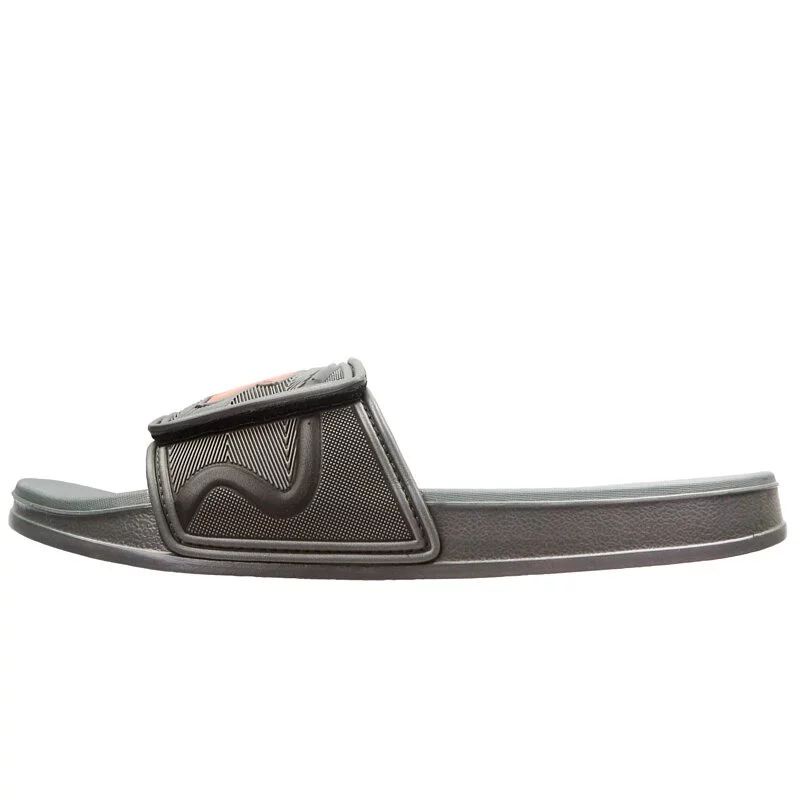 DIADORA迪亞多那 超輕量運動拖鞋 男鞋 休閒 逛街 運動 服貼 回彈 穩定 耐用 舒壓 支撐 防滑 黑白 灰桔, , large