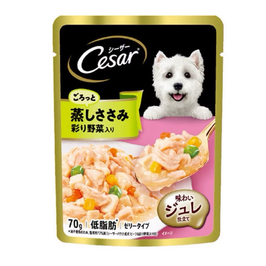 【拉拉寵物小舖】西莎 Cesar 蒸鮮包 狗餐包, , large