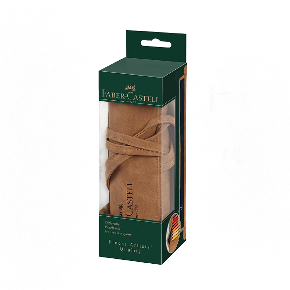 【Faber-Castell】輝柏 藝術鉛筆卷-咖啡色 /個 180010, , large