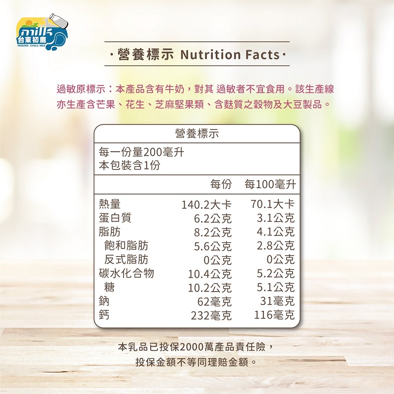 Taidung Chulu extended shelf life milk, , large