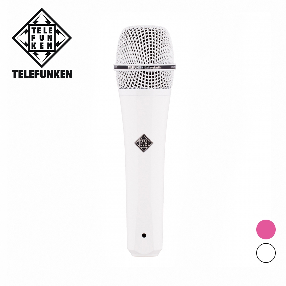 Telefunken M80 Pink/White 超心形動圈式麥克風 粉紅/白色【敦煌樂器】, , large