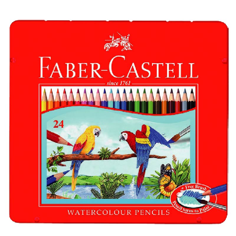 Faber Castell Water  Color Pen 24 Colour, , large