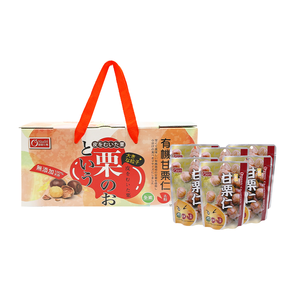 康健生機京東有機板栗禮盒組(6入), , large