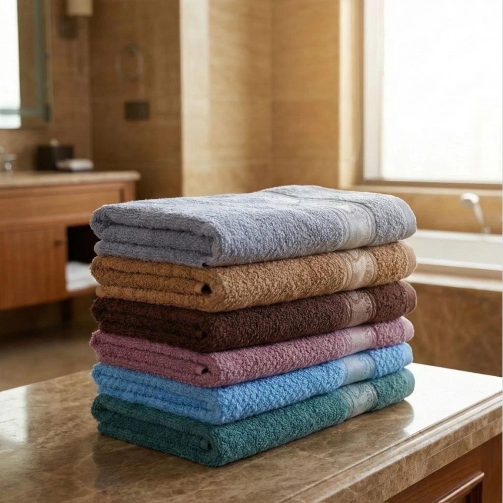 [Kaimei Cotton Industry] MIT Made in Taiwan Umbrella Brand LOGO Bath Towel Top 12 Liang Super Thick Pure Cotton Satin File Brand Authorization Kaimei Cotton Industry