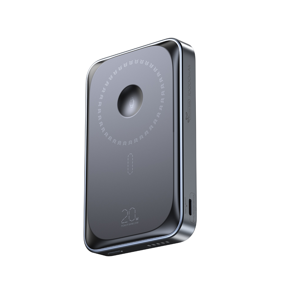 【Vyvylabs】10000mAh 3合1磁吸無線快充行動電源(20W)(錆色), , large