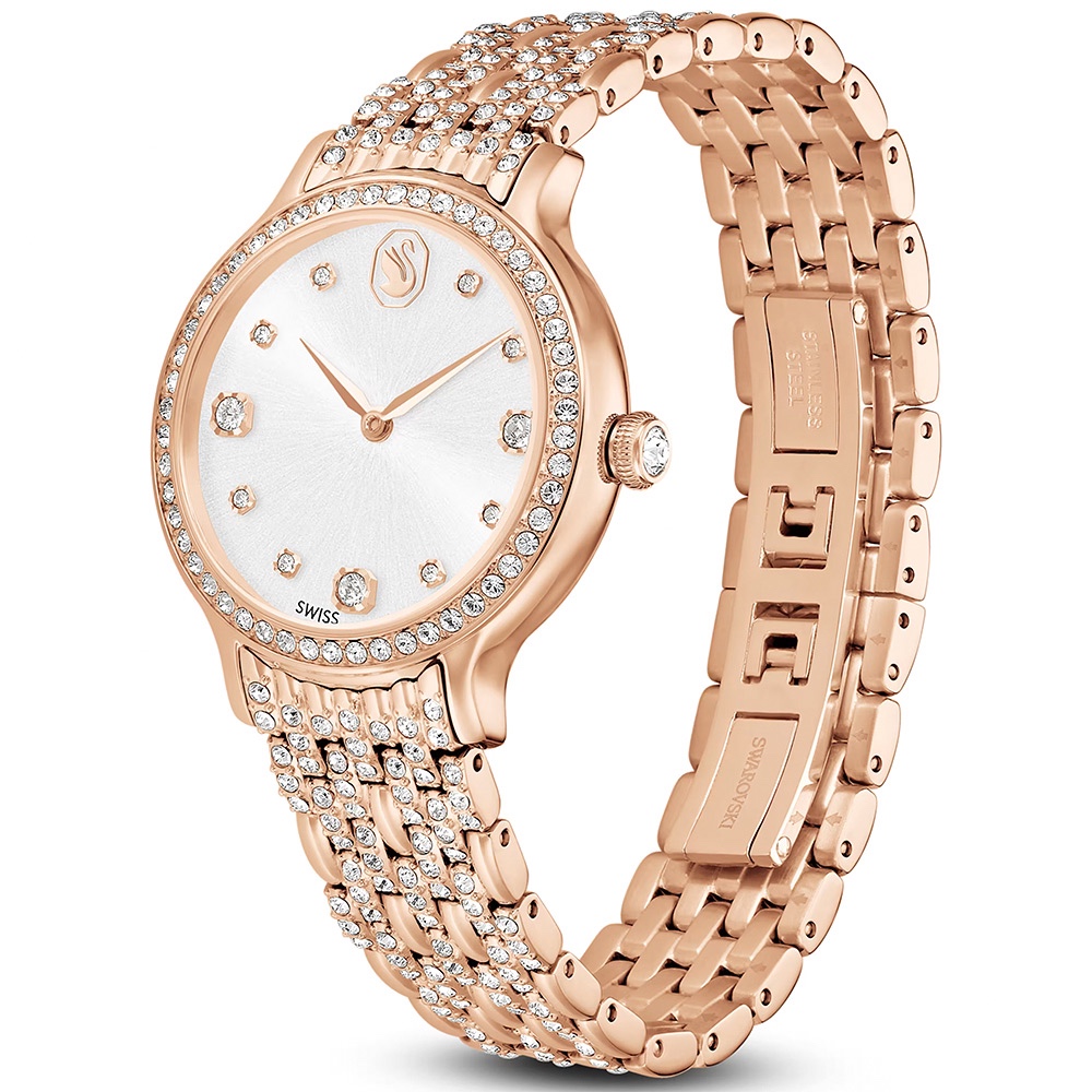 SWAROVSKI 施華洛世奇 Imber 流動美感時尚手錶 女錶-31mm(5713883), , large