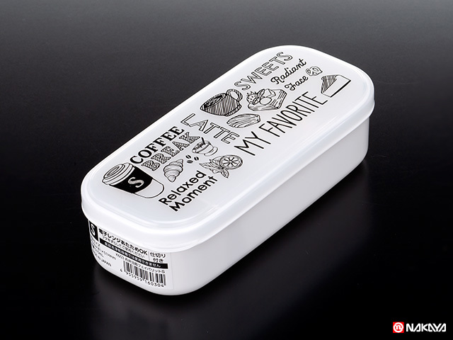 【毓秀堂】NAKAYA 手繪風附隔板便當盒, , large