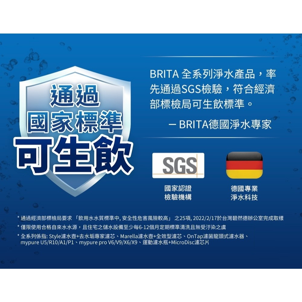 【麗水生活】德國BRITA 碧然德 mypure pro X9 濾心組0.01微米中空絲膜 PF+ION-X+CB-UP, , large