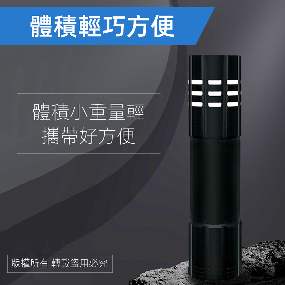 Practical Brand Rechargeable Flashlight PR-A112 High Brightness Two-Stage Light Source Ultra-power-saving design USB charging Lightweight and easy to use, , large