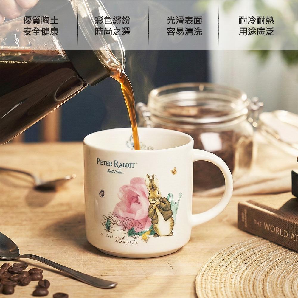 【世豐】Peter Rabbit 比得兔 馬克杯- 月光白