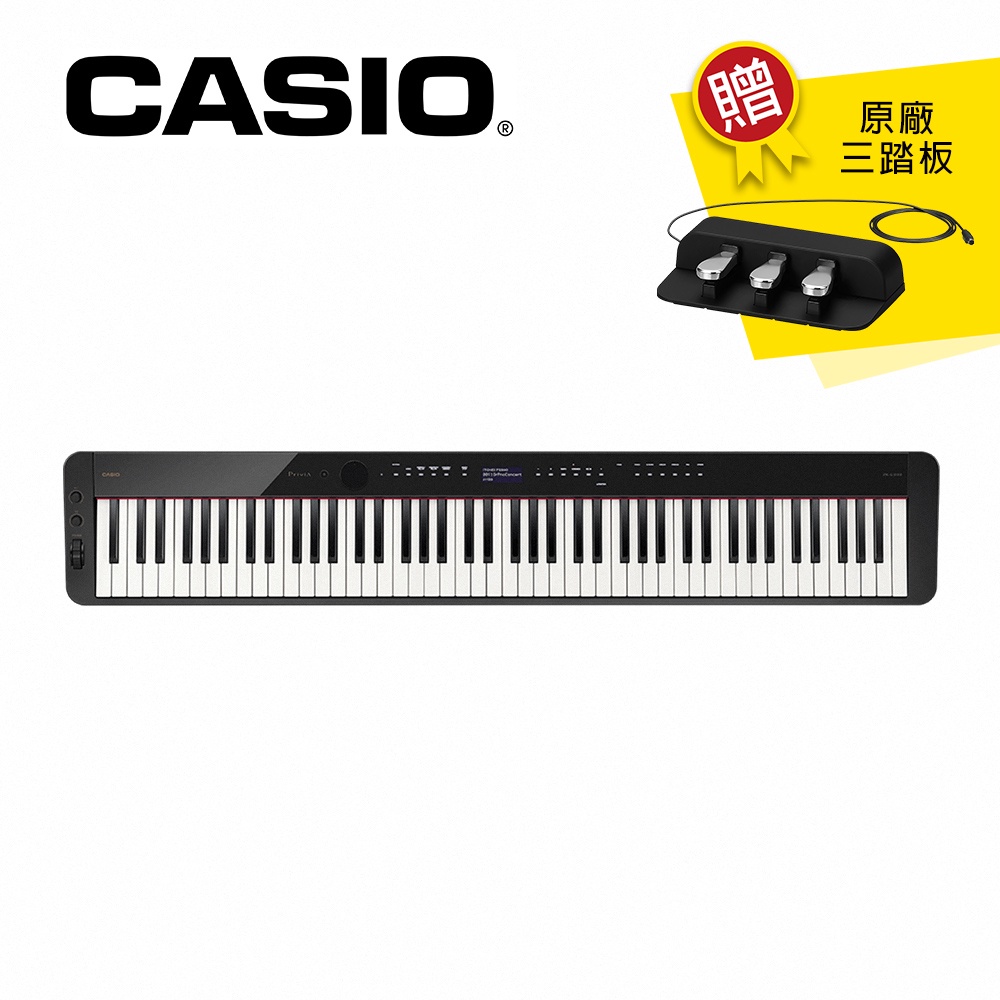 CASIO PX-S3100 BK 88鍵數位電鋼琴 絕美黑色款【敦煌樂器】, , large