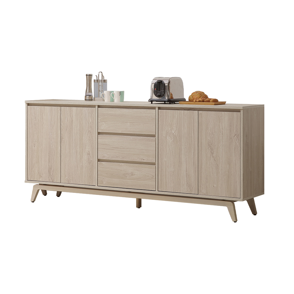 【唯熙傢俱】喬安楓木色6尺餐櫃, , large