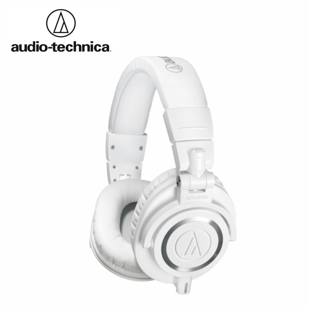 Audio-Technica 鐵三角 ATH-M50x 專業型監聽耳機 黑色/白色【敦煌樂器】, , large