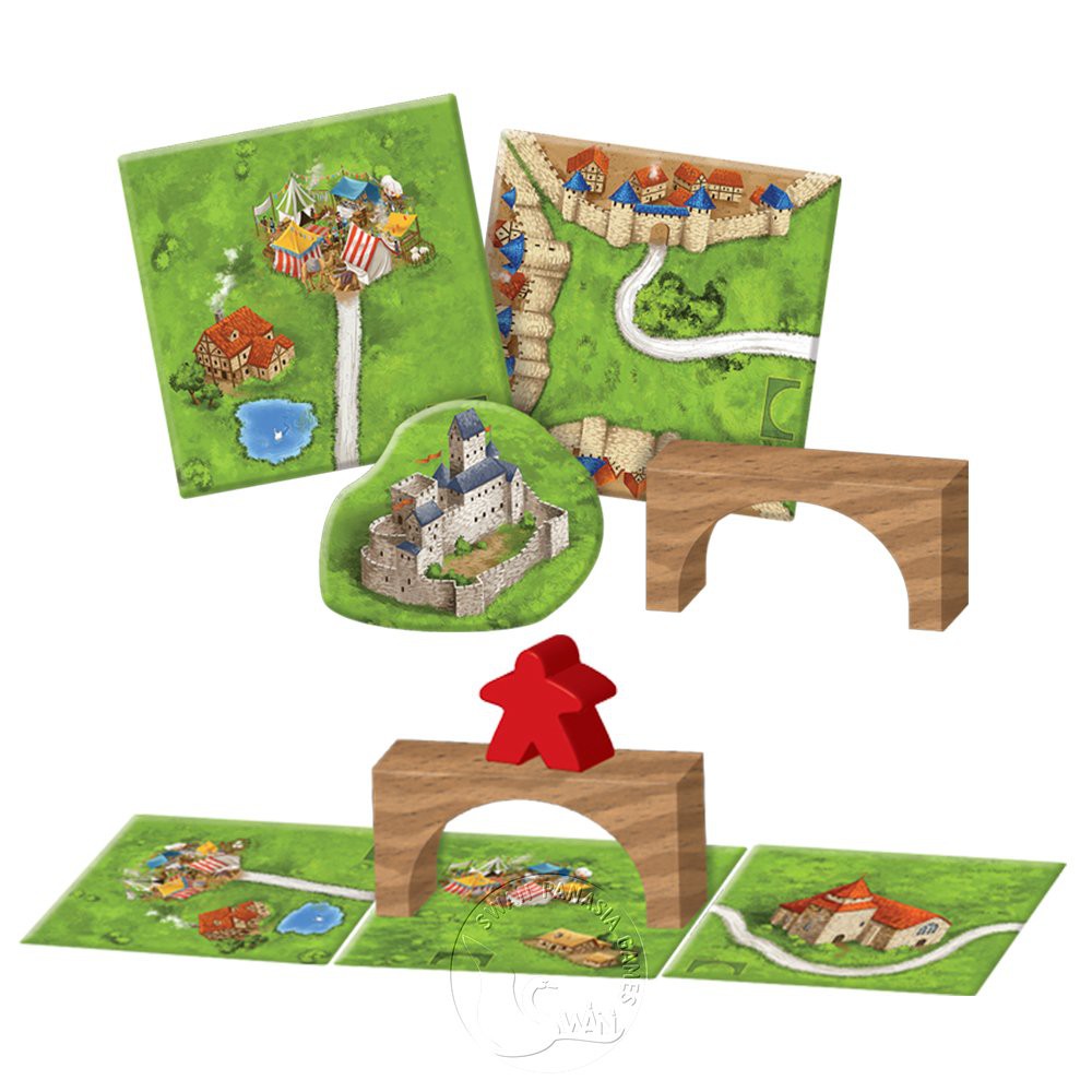 Carcassonne 2.0 Bridges, Castles ＆ Bazaars EX., , large