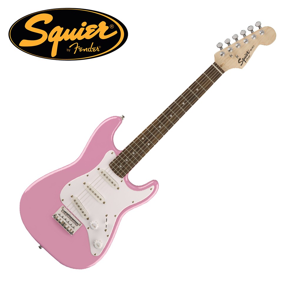 Squier Affinity Mini Stratocaster V2 RW PINK【敦煌樂器】, , large